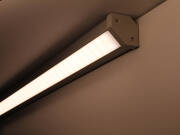 LED Eckleuchte "Connect-Pro " 230V dimmbar IP65 | neutralweiß 4100K diffus 120° CRI83 | Fertigung nach Maß in Länge 122cm | 144x 2835 LEDs | 2208 Lumen | 19 Watt |