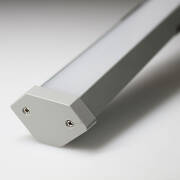 LED Eckleuchte "Connect-Pro " 230V dimmbar IP65 | neutralweiß 4100K diffus 120° CRI83 | Fertigung nach Maß in Länge 162cm | 192x 2835 LEDs | 2944 Lumen | 26 Watt |
