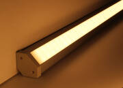 230V COB LED Unterbauleuchte "Connect-Pro" diffus wasserfest warmweiß 2700K CRI93 | Fertigung nach Maß in Länge 22cm | 96x COB LEDs | 217 Lumen | 2 Watt |