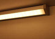 230V COB LED Unterbauleuchte "Connect-Pro" diffus wasserfest warmweiß 2700K CRI93 | Fertigung nach Maß in Länge 22cm | 96x COB LEDs | 217 Lumen | 2 Watt |