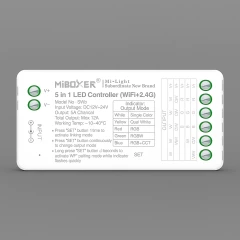 MiBoxer All in One Wifi 2.4 GHz 5in1 Multifunktions LED-Controller / App-Steuerung