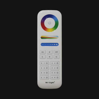 RGB/W/CCT Touch-Hand-Fernbedienung 8 Zonen - 3, 4 und 5-Kanal