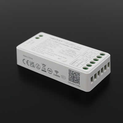 CCT Dual White 2 Kanal LED-Controller & 4 Zonen Touch Hand-Fernbedienung - SET