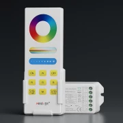 3 in 1 LED-Controller & Touch-Fernbedienung - SET | für 24VDC RGB / RGBW / RGB+CCT LEDs