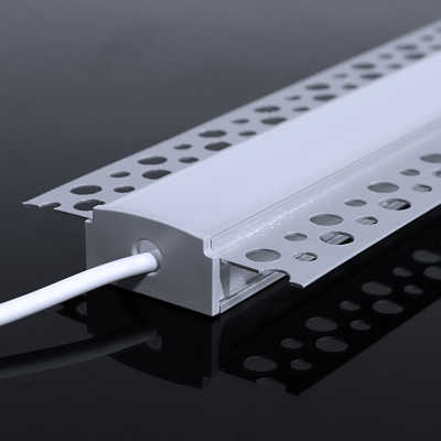 LED Einputzprofil "Plaster max" | Abdeckung diffus |
