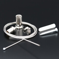 24V DC LED-Pendelleuchte ROUND diffus dimmbar – ultra-warmweiß mit 2000 Kelvin – 240 × 2835 LEDs – 19 W – 1976 lm/m