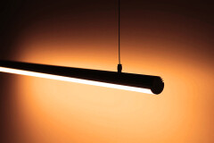 24V DC LED-Pendelleuchte ROUND diffus dimmbar – ultra-warmweiß mit 2000 Kelvin – 240 × 2835 LEDs – 19 W – 1976 lm/m