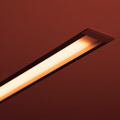 schmale LED-Einbauleuchte Connect diffus 24V DC – ultra-warmweiß mit 2000 Kelvin – 240 × 2835 LEDs – 19 W – 1976 lm/m