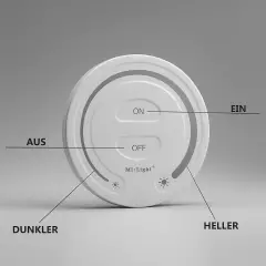 Touch Wand-Fernbedienung | für einfarbige LED-Dimmer | 2.4GHz MiBoxer