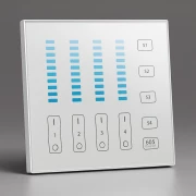 4 Zonen Touch Wand-Panel Fernbedienung | für einfarbige LED-Dimmer | 2.4GHz MiBoxer
