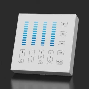 4 Zonen Touch Wand-Panel Fernbedienung | für einfarbige LED-Dimmer | 2.4GHz MiBoxer