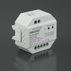 230V LED Drehdimmer Triac-Dimmer & 2.4 GHz Funk Wandschalter - SET | für einfarbige 230V-LED-Streifen | MiBoxer