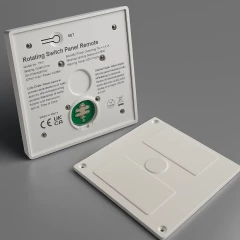 230V LED Drehdimmer Triac-Dimmer & 2.4 GHz Funk Wandschalter - SET | für einfarbige 230V-LED-Streifen | MiBoxer