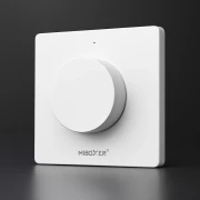 230V LED Drehdimmer Triac-Dimmer & 2.4 GHz Funk Wandschalter - SET | für einfarbige 230V-LED-Streifen | MiBoxer