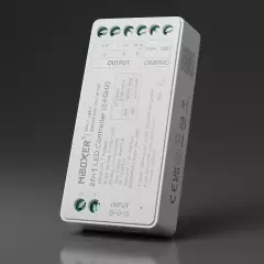 2 in 1 LED-Dimmer & 4 Zonen-Fernbedienung SLIM - SET | für 24VDC LED-Streifen einfarbig und CCT | 2.4GHz MiBoxer