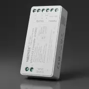 2 in 1 LED-Dimmer & 4 Zonen-Fernbedienung SLIM - SET | für 24VDC LED-Streifen einfarbig und CCT | 2.4GHz MiBoxer