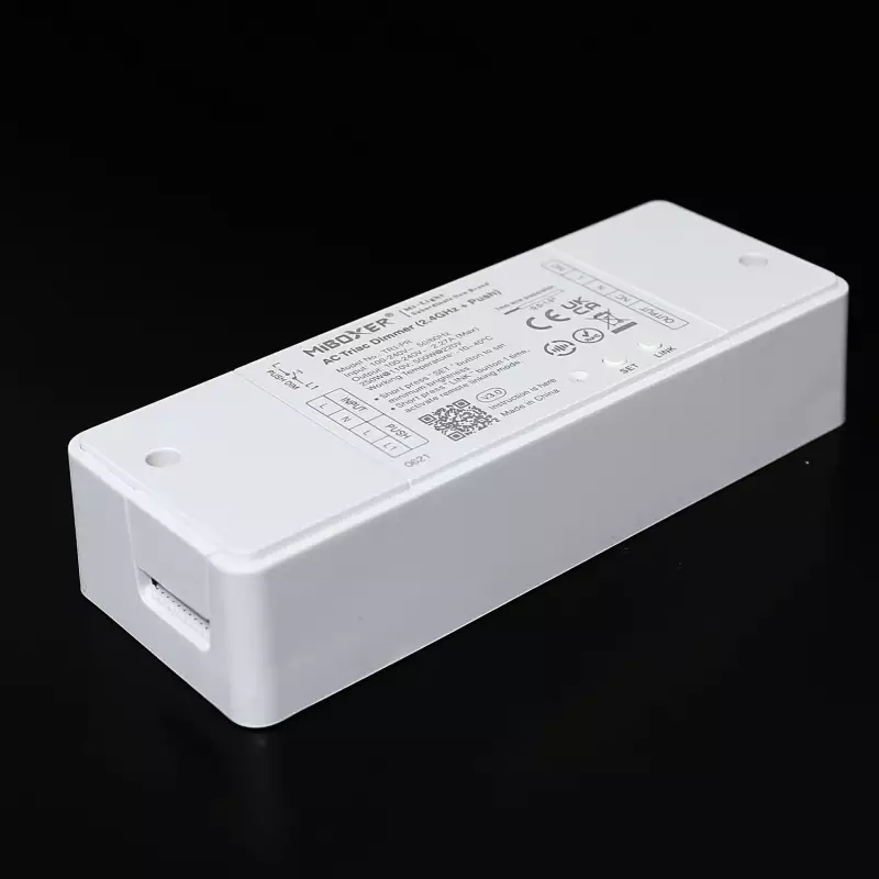 230VAC Triac LED-Dimmer Phasenabschnitt Funk&PushDIM bis 500Watt | für 230V LED-Streifen | 2.4GHz MiBoxer