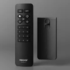 4-Zonen Funk Fernbedienung SLIM | für 1- und 2-Kanal LED-Dimmer | 2.4GHz MiBoxer