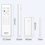 4-Zonen Funk Fernbedienung SLIM | für 1- und 2-Kanal LED-Dimmer | 2.4GHz MiBoxer