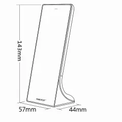 Stand-Fernbedienung | 3-Zonen 2.4GHz | für einfarbige LED-Dimmer | 2.4GHz MiBoxer
