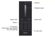 Stand-Fernbedienung | 3-Zonen 2.4GHz | für einfarbige LED-Dimmer | 2.4GHz MiBoxer