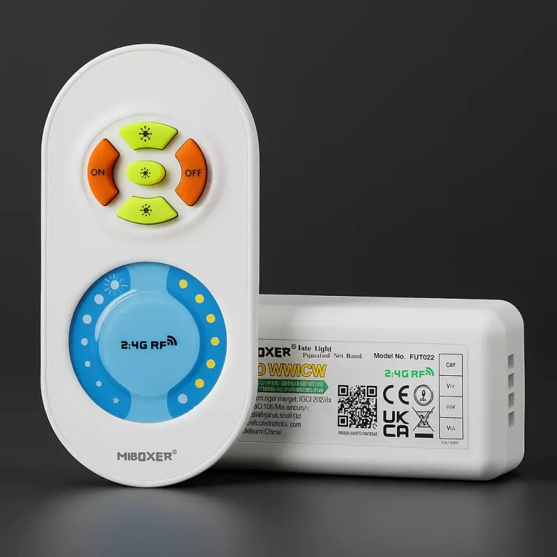 LED-Controller & Touch Hand-Fernbedienung - SET | für CCT LED-Systeme | 2.4GHz MiBoxer