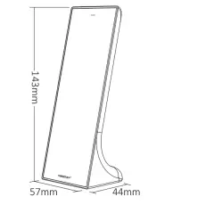 Stand-Fernbedienung | 3-Zonen 2.4GHz | für CCT LED-Controller | 2.4GHz MiBoxer