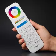 8 Zonen Touch-Hand-Fernbedienung | für RGB, RGBW oder RGB&CCT LED-Controller | 2.4GHz MiBoxer