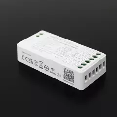 LED-Controller und 4 Zonen Wand-Panel Fernbedienung - SET | für 24VDC RGB und RGBW LED-Streifen | 2.4GHz MiBoxer|