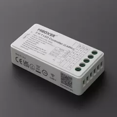 LED-Controller und 4 Zonen Wand-Panel Fernbedienung - SET | für 24VDC RGB und RGBW LED-Streifen | 2.4GHz MiBoxer|