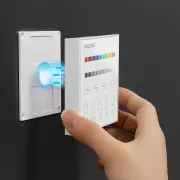 LED-Controller und 4 Zonen Wand-Panel Fernbedienung - SET | für 24VDC RGB und RGBW LED-Streifen | 2.4GHz MiBoxer|