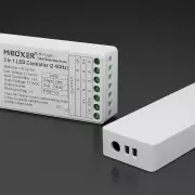 LED-Controller und 4 Zonen Wand-Panel Fernbedienung - SET | für 24VDC RGB und RGBW LED-Streifen | 2.4GHz MiBoxer|