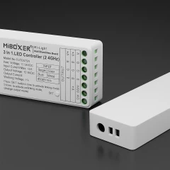 LED-Controller 4 Zonen Touch-Hand-Fernbedienung - SET | für 24VDC RGB / RGBW / RGB+CCT LEDs | 2.4GHz MiBoxer