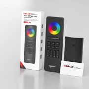 LED-Controller 4 Zonen Touch-Hand-Fernbedienung - SET | für 24VDC RGB / RGBW / RGB+CCT LEDs | 2.4GHz MiBoxer