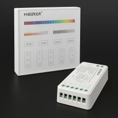 RGB&CCT LED-Controller & 4-Zonen Touch-Wand-Panel...