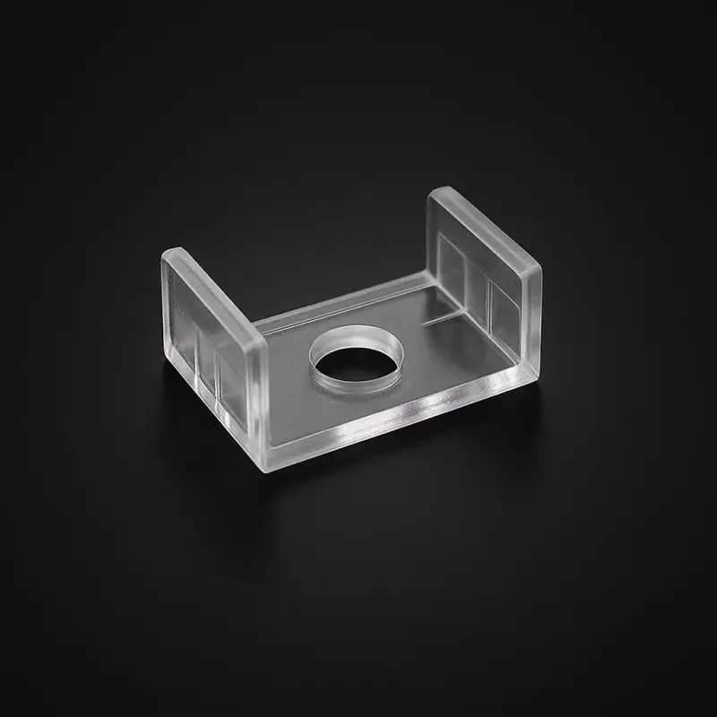 Halterung aus Kunststoff für LED Profil SLIM - transparent