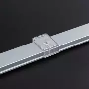 Halterung aus Kunststoff für LED Profil SLIM - transparent