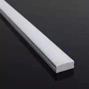 Endkappe ohne Loch für LED-Profil SLIM MAX - PVC hellgrau