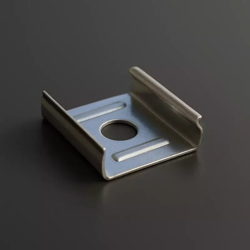 versenkbare Halterung aus Metall für ALU LED Flachprofil CONNECT