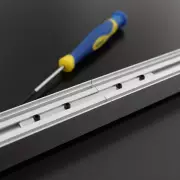 LED Profil Aufputz CONNECT-PRO, erweiterbar, silber eloxiert, Diffusor weiß opal - für LED-Streifen bis 21mm Breite