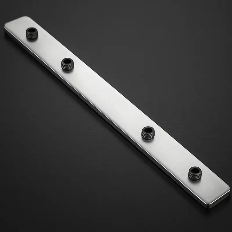 Verbindungsmodul Connector linear Typ B für LED Profile - Metall silber