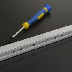 Verbindungsmodul Connector linear Typ B für LED Profile - Metall silber