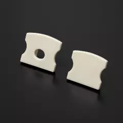 Endkappe mit Loch für LED Profil SURFACE - grau