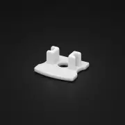 Endkappe mit Loch für LED Profil SURFACE - grau