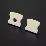 Endkappe mit Loch für LED Profil SURFACE - grau