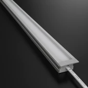 Endkappe mit Kabeldurchführung für LED Einbauprofil CONNECT