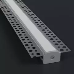 LED-Profil Trockenbau Unterputz PLASTER – indirekte Beleuchtung Decke & Wand nach Maß