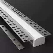 LED-Profil Trockenbau Unterputz PLASTER – indirekte Beleuchtung Decke & Wand nach Maß