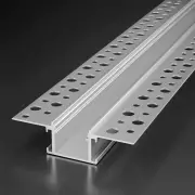 LED-Profil Trockenbau Unterputz PLASTER – indirekte Beleuchtung Decke & Wand nach Maß