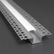 LED-Profil Trockenbau Unterputz PLASTER – indirekte Beleuchtung Decke & Wand nach Maß